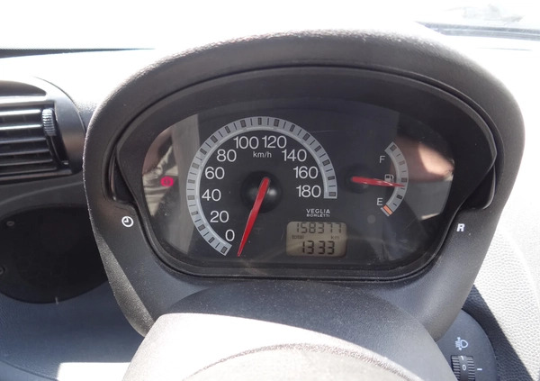Fiat Seicento cena 12800 przebieg: 158000, rok produkcji 2003 z Radków małe 562